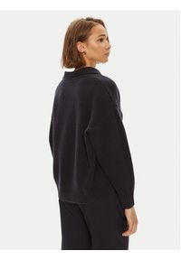 Weekend Max Mara Sweter Agre 2425366152 Granatowy Oversize. Kolor: niebieski. Materiał: wełna #2