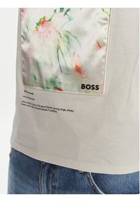 BOSS - Boss T-Shirt Eventsa 50514967 Beżowy Regular Fit. Kolor: beżowy. Materiał: bawełna #4