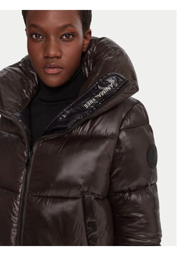 Save The Duck Kurtka zimowa D39370W LOVE21 Brązowy Regular Fit. Kolor: brązowy. Materiał: syntetyk. Sezon: zima