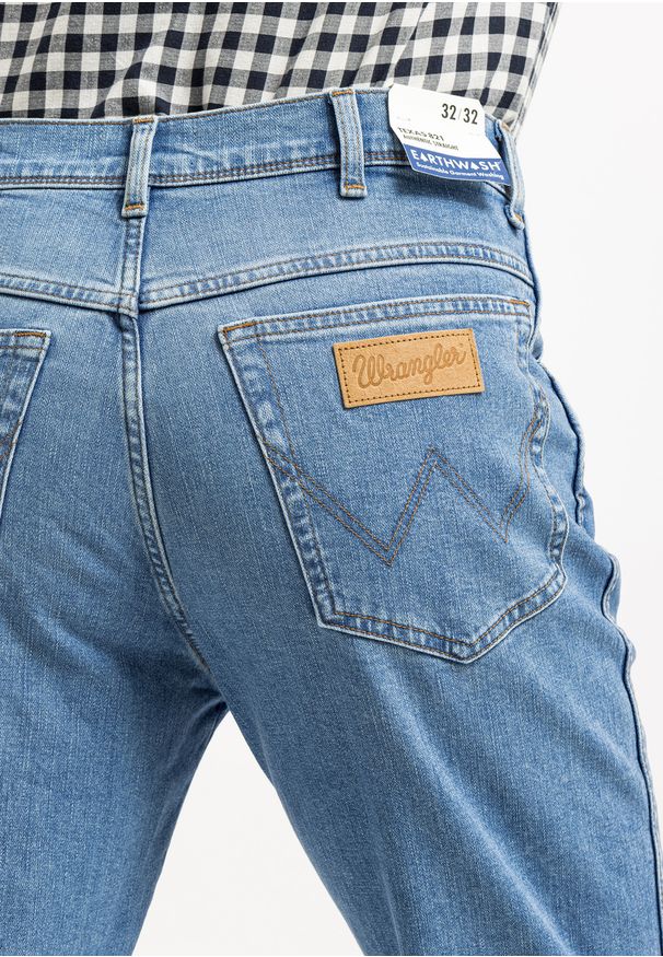 Wrangler - WRANGLER TEXAS MĘSKIE SPODNIE JEANSOWE JEANSY DŻINSY FRIDAY ROCK W121HR47E 112331061. Styl: rockowy