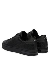 Armani Exchange Sneakersy XM000140 AF11916 MZ715 Czarny. Kolor: czarny. Materiał: skóra #6