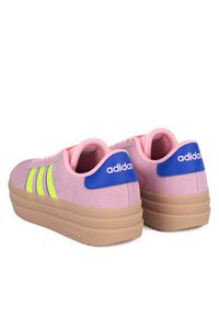 Adidas - adidas Sneakersy VL COURT BOLD IH8089 Różowy. Kolor: różowy. Materiał: skóra, zamsz #4