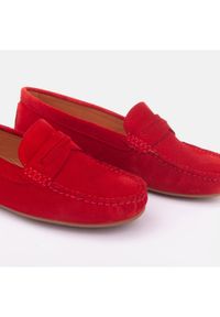 Marco Shoes Mokasyny Vigo czerwone. Kolor: czerwony #4