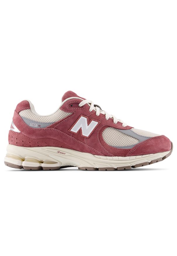 Buty unisex New Balance U2002RS – bordowe. Kolor: czerwony. Materiał: zamsz, guma. Szerokość cholewki: normalna