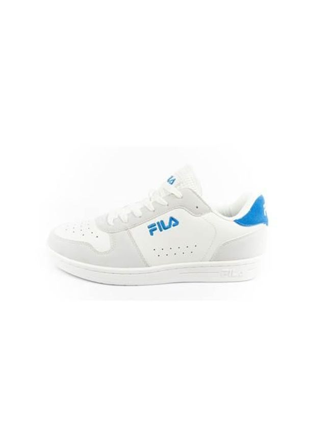 Buty do chodzenia męskie Fila Netforce. Zapięcie: sznurówki. Kolor: wielokolorowy, szary, biały. Materiał: materiał, syntetyk. Szerokość cholewki: normalna. Sport: turystyka piesza