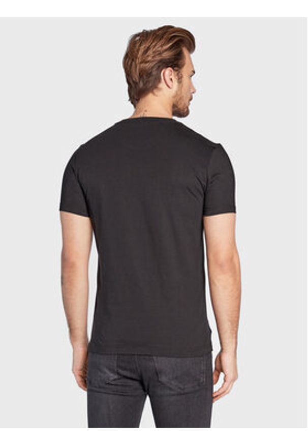 Calvin Klein Jeans T-Shirt Monogram J30J322466 Czarny Regular Fit. Kolor: czarny. Materiał: bawełna