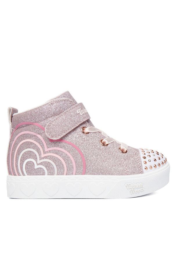 skechers - Sneakersy Skechers. Kolor: wielokolorowy, różowy, złoty