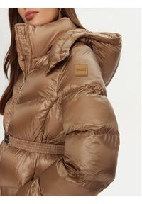BOSS Płaszcz zimowy Pamaxi3 50524624 Beżowy Regular Fit. Kolor: beżowy. Materiał: syntetyk. Sezon: zima