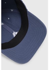 adidas Performance - Czapka z daszkiem. Kolor: niebieski. Materiał: tkanina, bawełna, poliester, materiał. Wzór: gładki, aplikacja #4