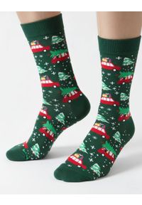 His Story - Tematyczne Skarpetki Bawełniane - Świąteczne w Auta. Materiał: elastan, bawełna, poliamid #3