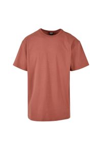 Urban Classics - T-shirt Męski Jeden Kolor Oversized. Kolor: żółty, pomarańczowy, wielokolorowy
