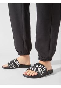 Versace Jeans Couture Klapki 75VA3SQ1 Czarny. Kolor: czarny #6