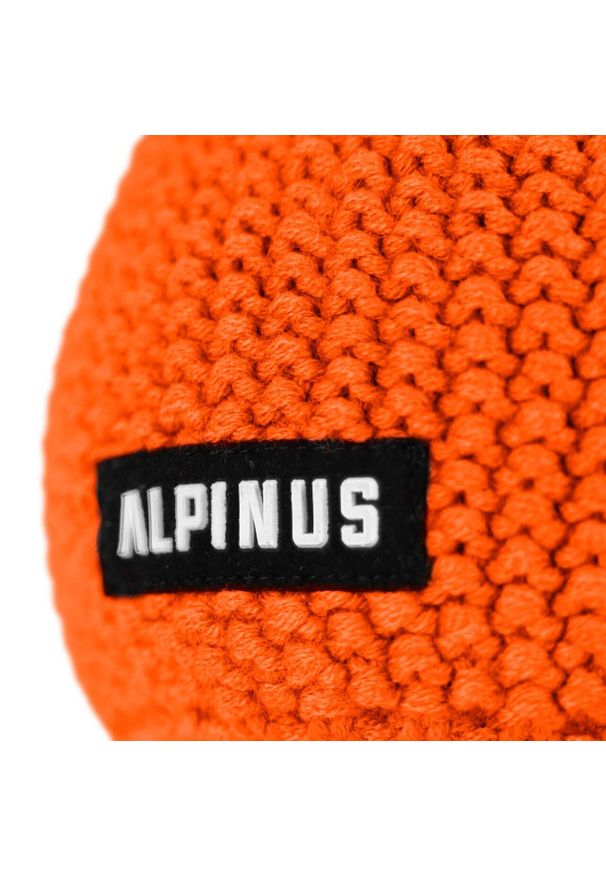 Czapka trekkingowa dla dorosłych Alpinus Mutenia Hat. Kolor: pomarańczowy. Materiał: wełna. Styl: sportowy