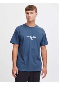 !SOLID - Solid T-Shirt 21108029 Niebieski Regular Fit. Kolor: niebieski. Materiał: bawełna