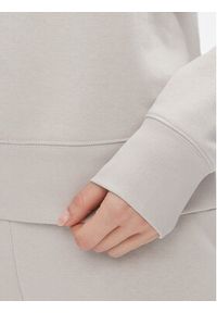 Calvin Klein Bluza Metallic Micro Logo Sweatshirt K20K206961 Beżowy Regular Fit. Kolor: beżowy. Materiał: syntetyk #3