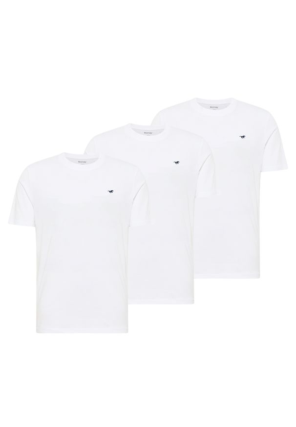 3-Pak T-Shirt Mustang Style Alex Biały 1017989 2045. Kolor: biały