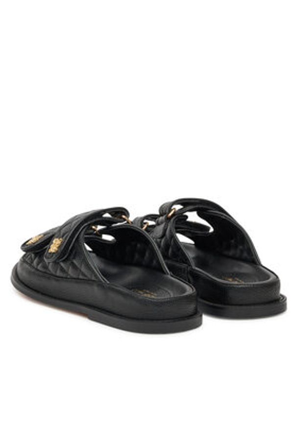 Nine West Klapki V1557-713-1 Czarny. Kolor: czarny. Materiał: syntetyk, materiał
