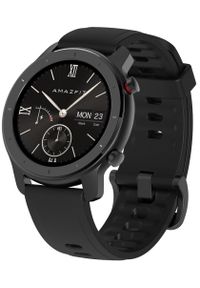 AMAZFIT - Amazfit smartwatch GTR 42 mm Black. Rodzaj zegarka: smartwatch. Kolor: czarny #1