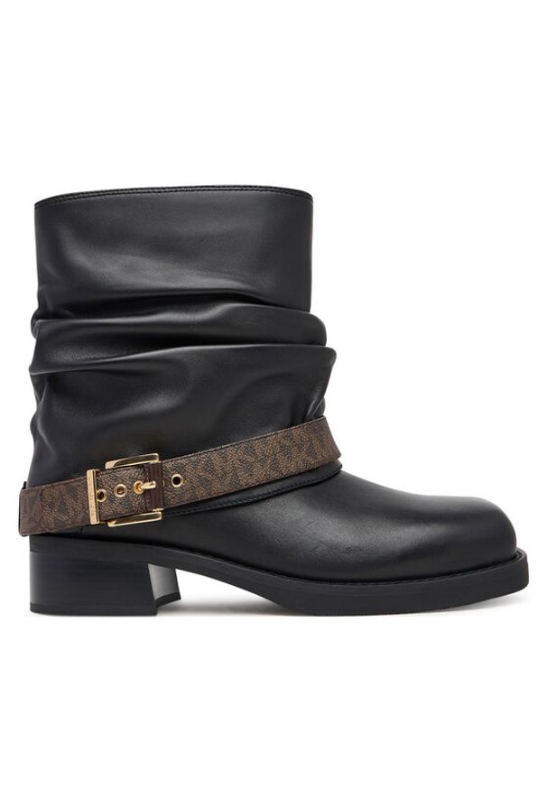 MICHAEL Michael Kors Botki Colby 40F5COFE6L Czarny. Kolor: czarny. Materiał: skóra