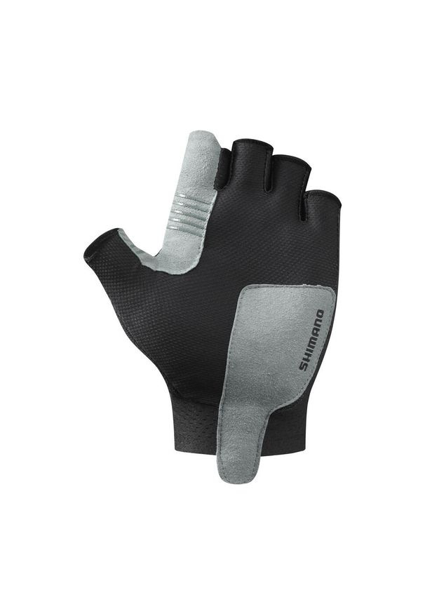 SHIMANO - Rękawice z krótkimi palcami S-PHYRE LEGGERA, czarne. Kolor: czarny. Materiał: materiał. Sport: kolarstwo, bieganie