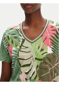 Olsen T-Shirt 11105096 Zielony Regular Fit. Kolor: zielony. Materiał: bawełna