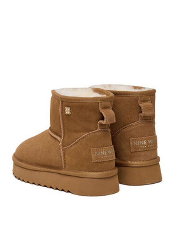 Nine West Śniegowce CEO-NASR-01 Brązowy. Kolor: brązowy. Materiał: skóra, zamsz