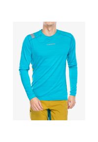 LA SPORTIVA - Bluza termoaktywna męska La Sportiva Tour Long Sleeve. Kolor: niebieski. Długość rękawa: długi rękaw