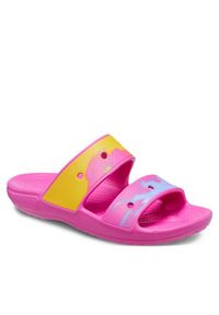 Crocs Klapki Classic Ombre Sandal 208282 Różowy. Kolor: różowy