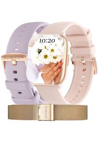 Zegarek na komunię SMARTWATCH Rubicon RNCF31 RG Ambica. Rodzaj zegarka: smartwatch