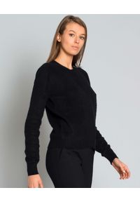 LES COPAINS - Sweter z kaszmiru. Okazja: na co dzień. Kolor: czarny. Materiał: kaszmir. Długość rękawa: długi rękaw. Długość: długie. Styl: elegancki, casual