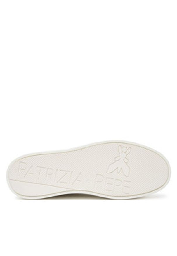 Patrizia Pepe Sneakersy PPJ909.27 Biały. Kolor: biały. Materiał: skóra