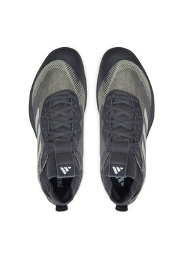 Adidas - adidas Buty na siłownię Rapidmove ADV Trainer IH7518 Szary. Kolor: szary. Materiał: materiał. Sport: fitness
