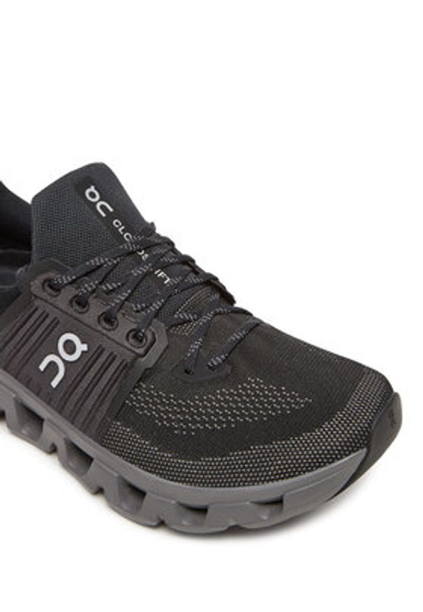 On Buty do biegania Cloudswift 4 3MF10570080 Czarny. Kolor: czarny. Materiał: materiał