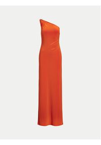 Lauren Ralph Lauren - LAUREN RALPH LAUREN Sukienka wieczorowa 253751483033 Pomarańczowy Slim Fit. Kolor: pomarańczowy. Materiał: syntetyk. Styl: wizytowy #6