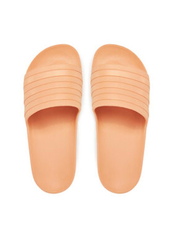 Adidas - adidas Klapki adilette JI2236 Różowy. Kolor: różowy