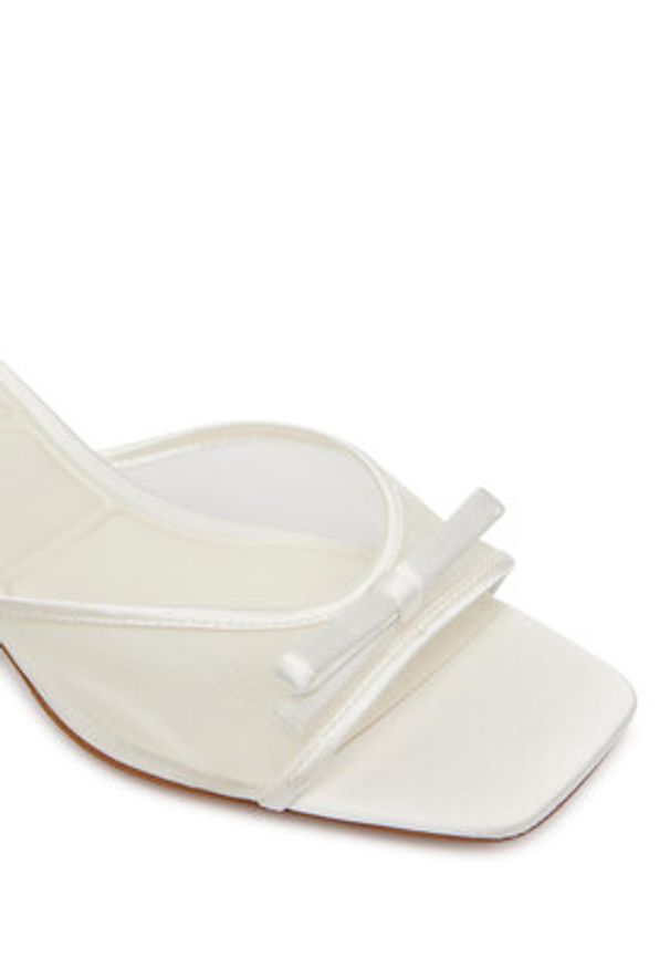 Aldo Klapki Begoniaa 14296152 Biały. Kolor: biały. Materiał: materiał