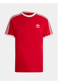 Adidas - adidas T-Shirt Adicolor Classics 3-Stripes T-Shirt IA4852 Czerwony Regular Fit. Kolor: czerwony. Materiał: bawełna #6