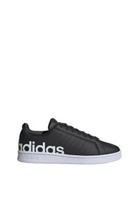 Buty Mężczyzna Adidas Grand Court Lts czarny. Okazja: na co dzień. Kolor: czarny, biały, wielokolorowy
