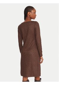 Weekend Max Mara Sukienka dzianinowa Balocco 2525626062 Brązowy Regular Fit. Kolor: brązowy. Materiał: wiskoza #4