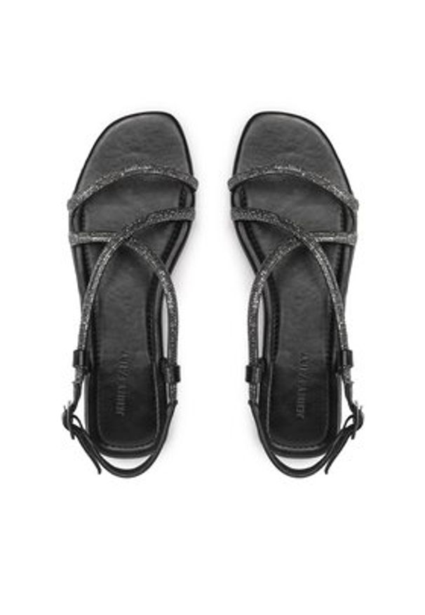 Jenny Fairy Sandały WS6035-17 Czarny. Kolor: czarny. Materiał: syntetyk