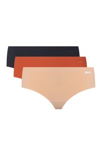DKNY Komplet 3 par fig klasycznych DK5028BP3 Kolorowy. Materiał: syntetyk. Wzór: kolorowy