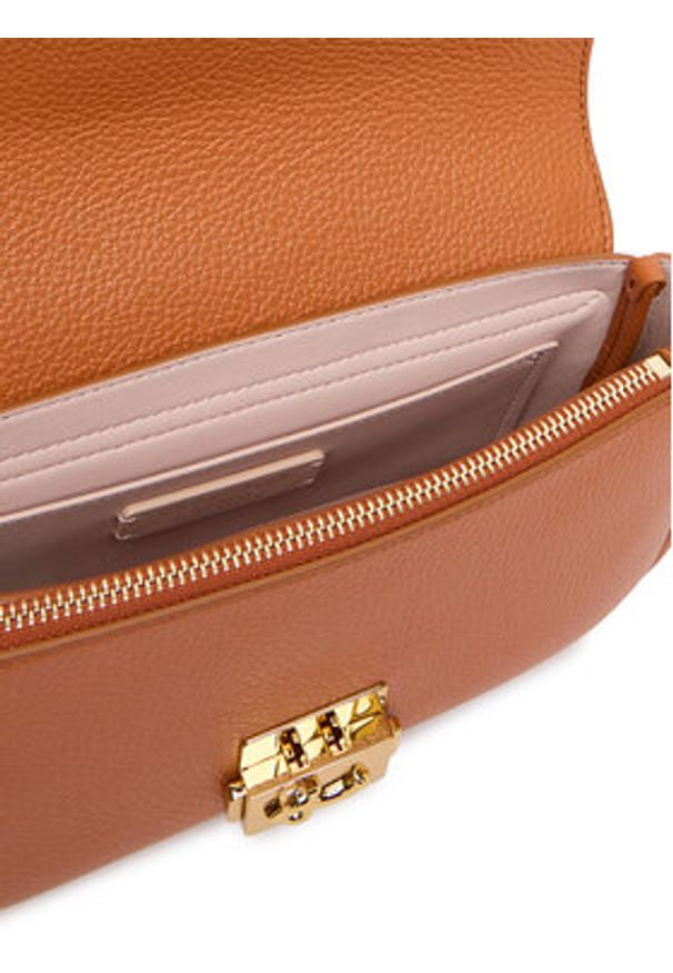 Coccinelle Torebka U4K Coccinelle C-Me Lock E1 U4K 12 02 01 Brązowy. Kolor: brązowy. Materiał: skórzane