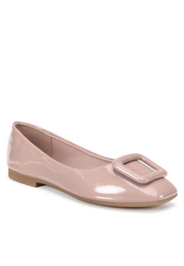 Clara Barson Baleriny WFA3513-1 Beżowy. Kolor: beżowy. Materiał: materiał, syntetyk