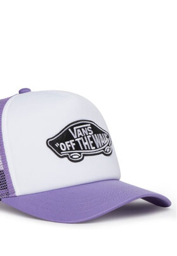Vans Czapka z daszkiem Classic Patch Curved Bill Trucker VN00066X Fioletowy. Kolor: fioletowy. Materiał: materiał, poliester