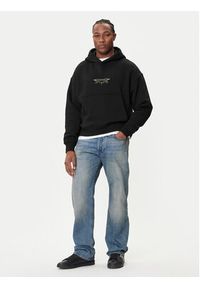 Hugo - HUGO Bluza 50542558 Czarny Regular Fit. Kolor: czarny. Materiał: bawełna #4