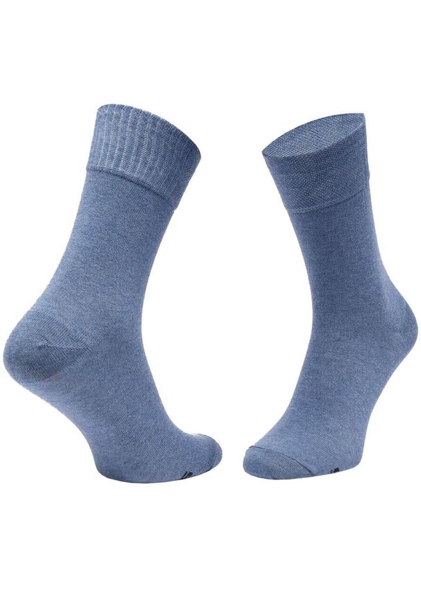 skechers - Skarpetki sportowe męskie 3pk Men's Basic Socks. Kolor: wielokolorowy. Materiał: poliamid, elastan, bawełna