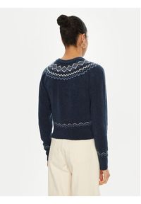 Guess Kardigan W4PR0Y Z3LQ0 Granatowy Regular Fit. Kolor: niebieski. Materiał: syntetyk #3