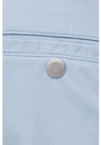 Drykorn spodnie męskie dopasowane. Kolor: niebieski. Materiał: tkanina, bawełna #4