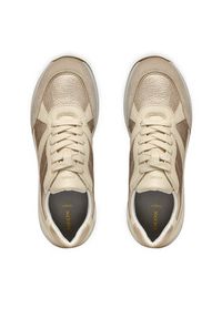 Geox Sneakersy D Bulmya D46NQA 02N22 CB500 Złoty. Kolor: złoty. Materiał: skóra #3