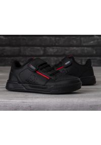 Buty do chodzenia dla dzieci Kappa Marabu II. Zapięcie: rzepy. Kolor: czerwony, wielokolorowy, czarny. Materiał: syntetyk, materiał. Szerokość cholewki: normalna. Sport: turystyka piesza